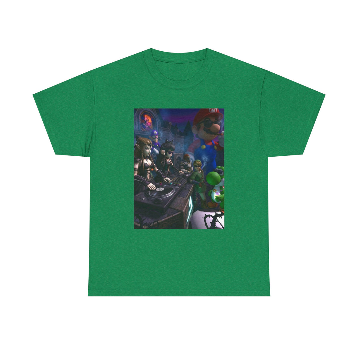 Gothic DJ Party with Mario, Link, Yoshi
