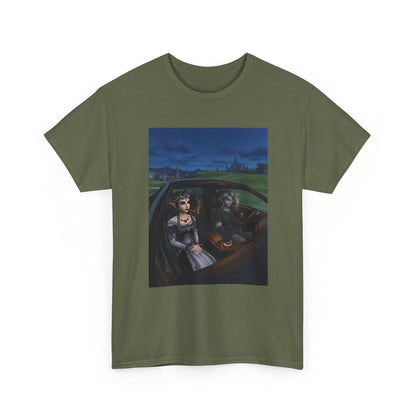 Dark Link And Midna Smoking In Car Tee