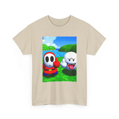 Shy Guy And Boo Middle Fingers Tee
