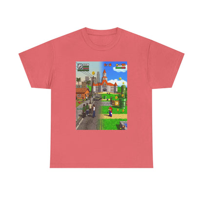 GTA San Andreas Meets Mario Mashup Tee