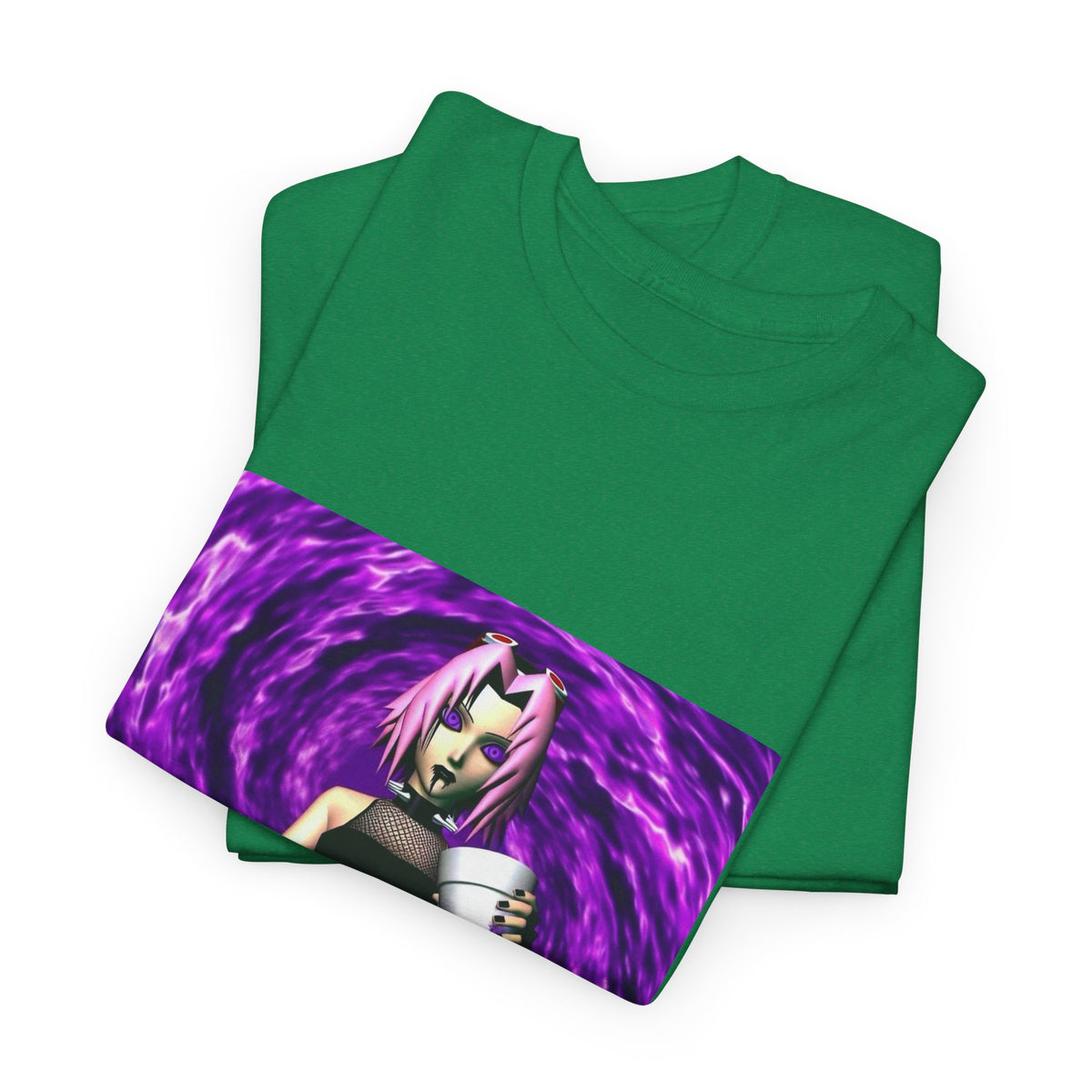 Goth Sakura With Purple Drank Tee