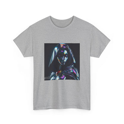 Holographic Raven Sorceress Shimmers Mysteriously