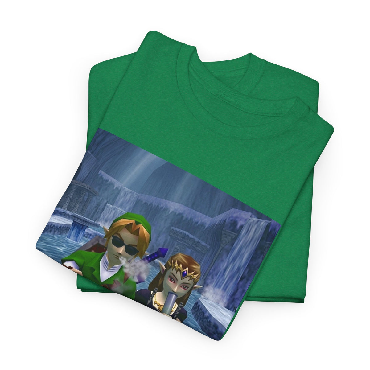 Hyrule Heroes Chilling In Ice Cavern