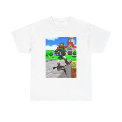 Stoner Link On Skateboard With Ocarina Bong
