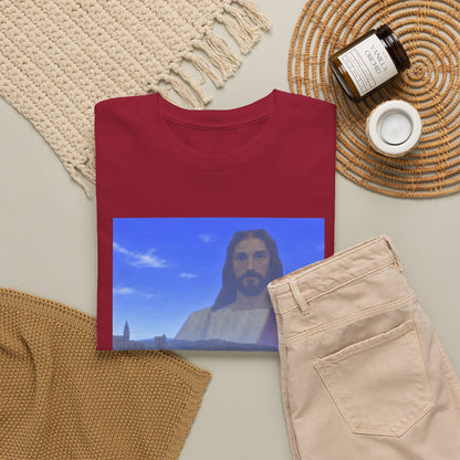 Link Meets Jesus, The Ultimate Question Tee