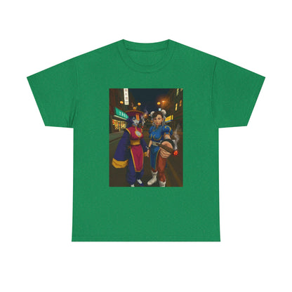 Hsien-Ko And Chun-Li Sharing Blunts Tee