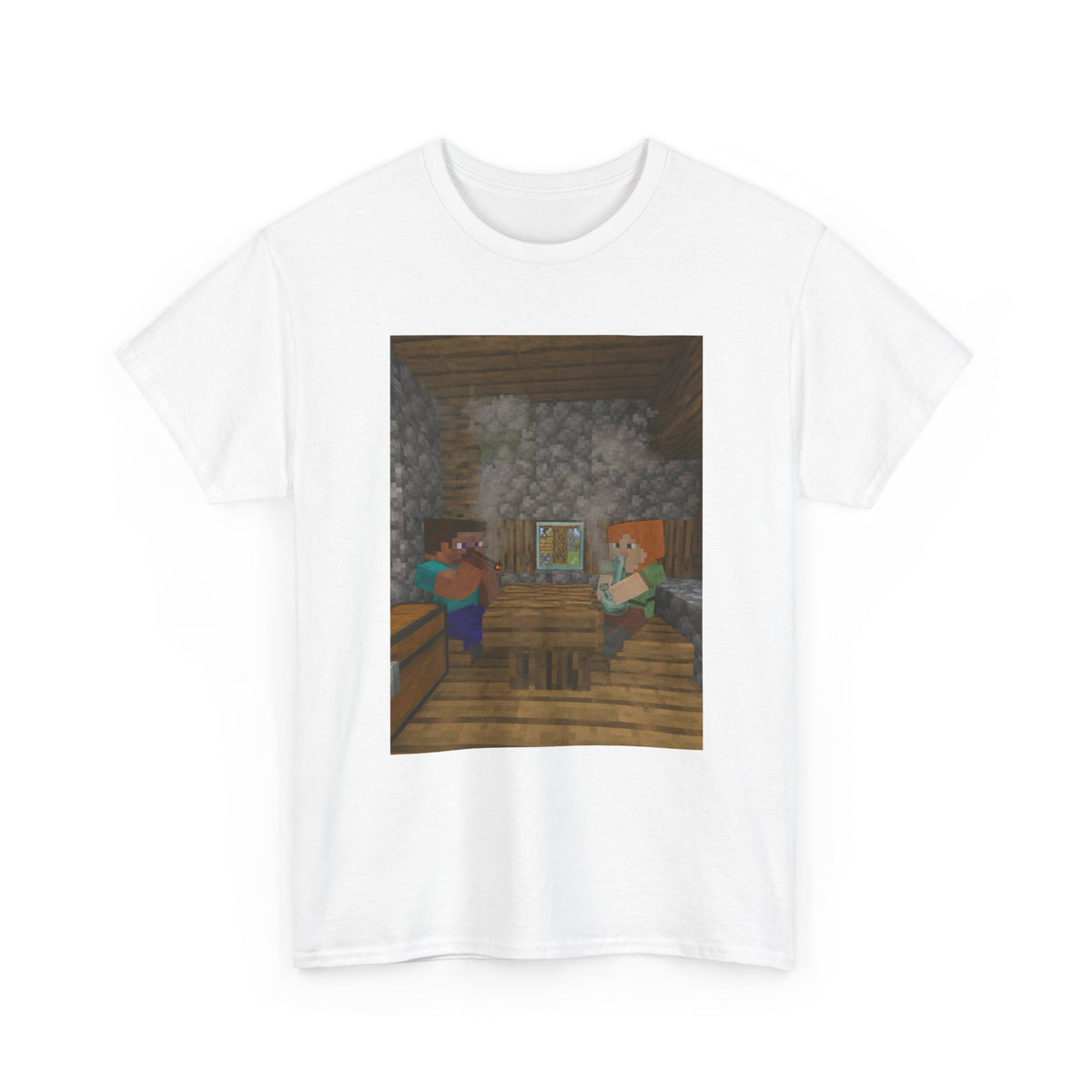 Minecraft Friends Chillin' and Toking Tee