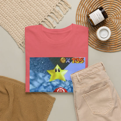 Mario Flips The Bird In Icy World Tee