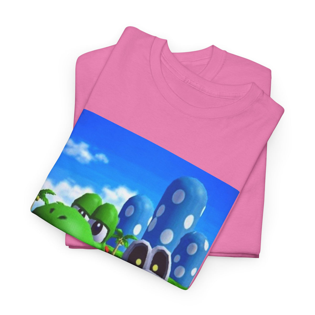 Yoshi and Dry Bones Flipping The Bird Tee (Design 4)