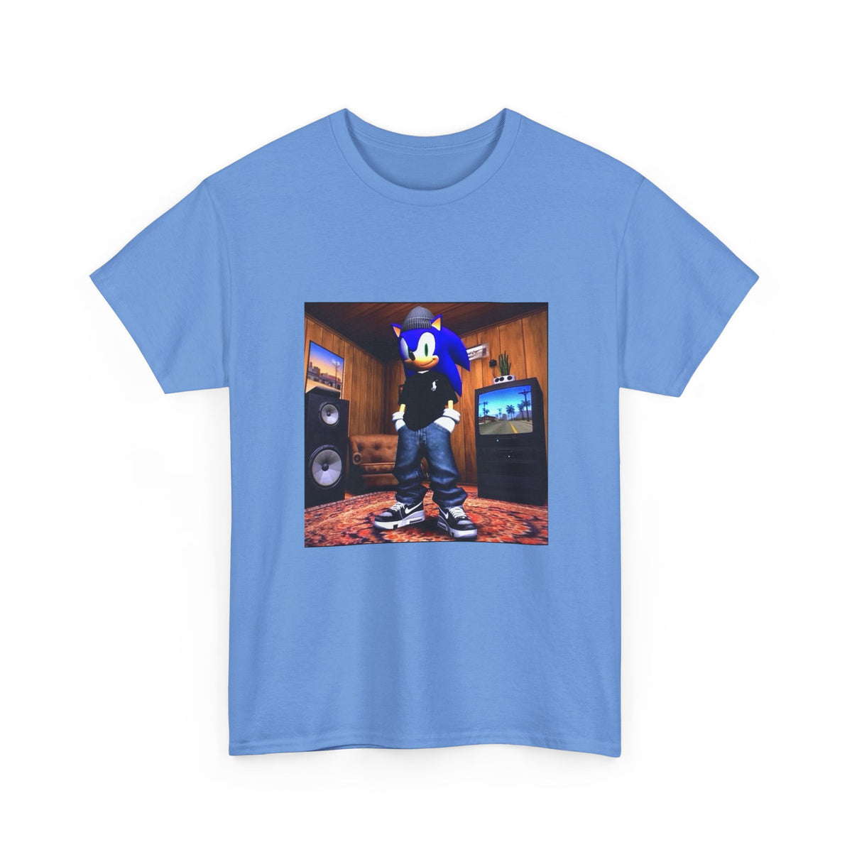 Gamer Sonic Dressed To Chill