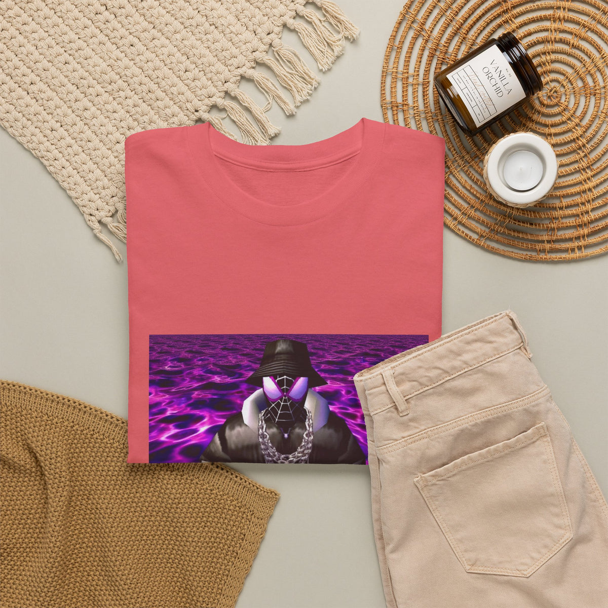 Lean Spider Drip Bucket Hat Tee