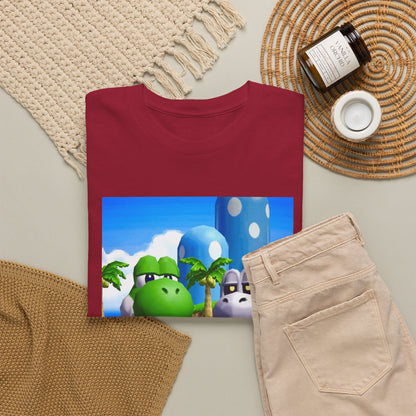 Yoshi And Dry Bones Flipping The Bird