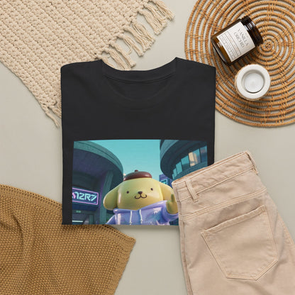 Pompompurin Skater Flipping The Bird