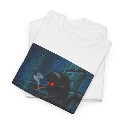 Dark Elf Smoking Blunt In Dungeon Tee