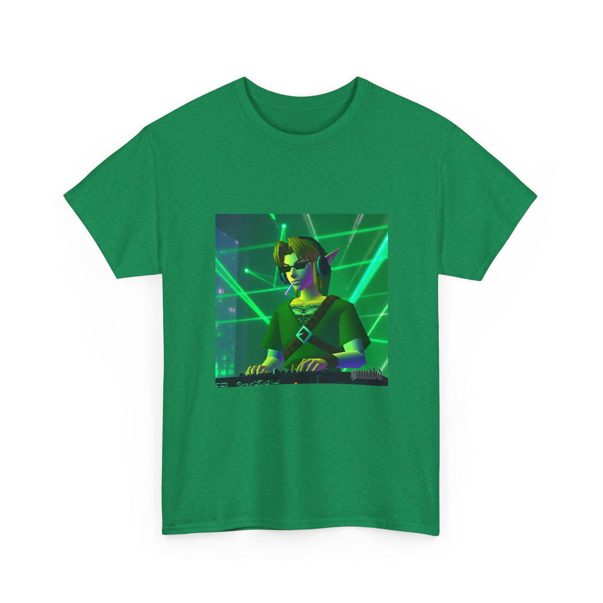 DJ Link Smoking A Blunt At The Club Tee