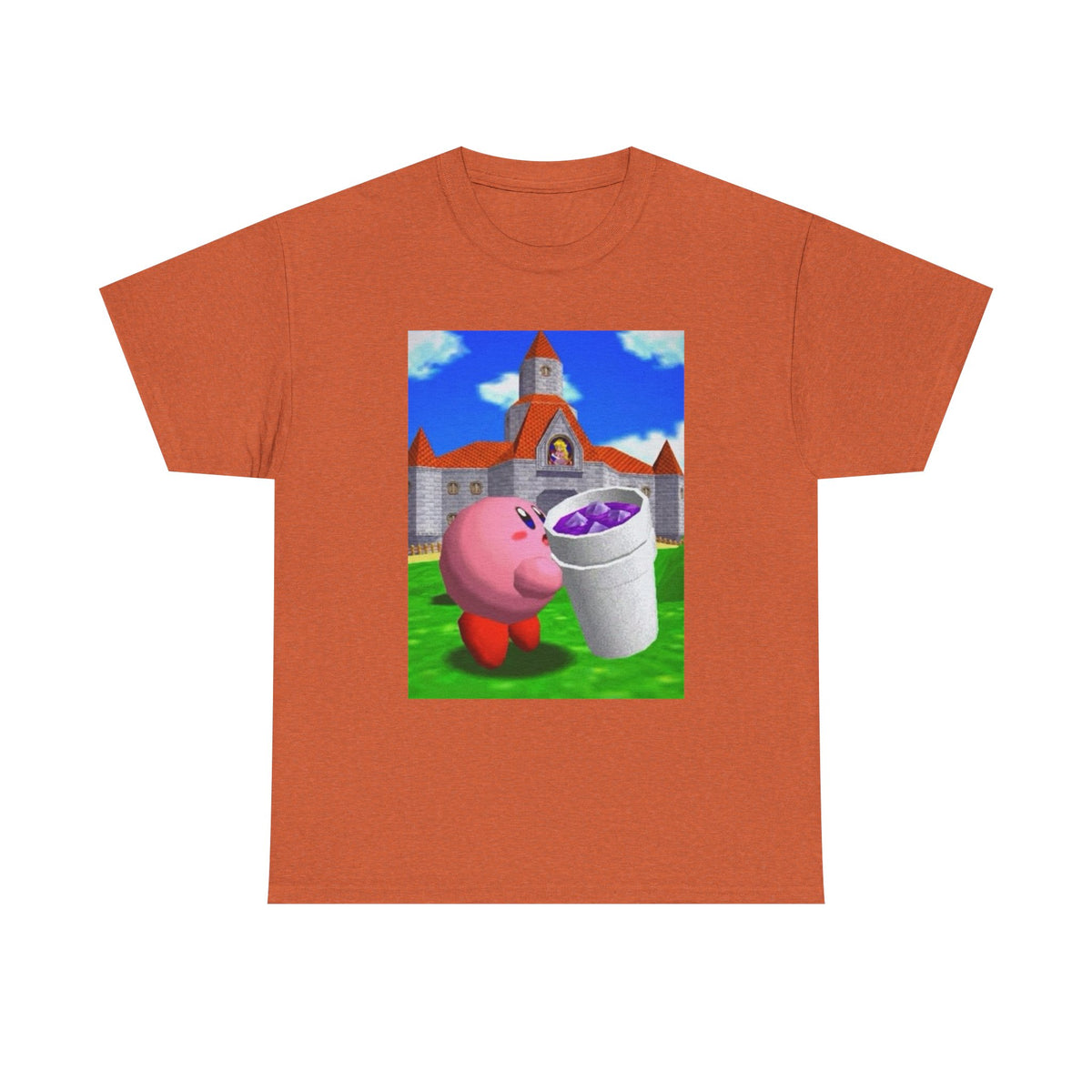 Kirby Sipping Lean At Mushroom Kingdom