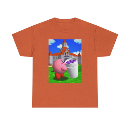 Kirby Sipping Lean At Mushroom Kingdom