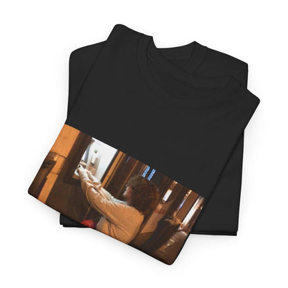 Gravity Defying Green Graphic Tee