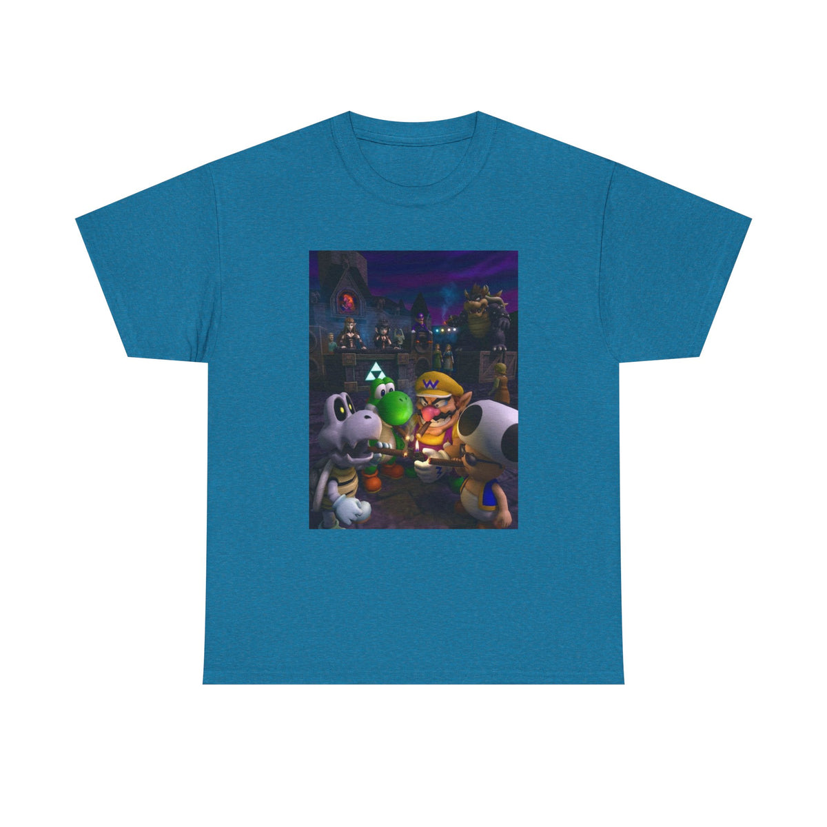 Wario, Yoshi, Toad, Dry Bones Lit Up Tee