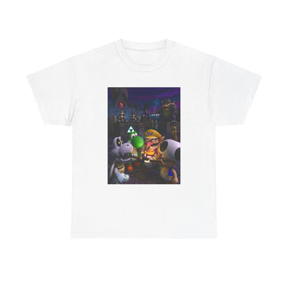 Wario, Yoshi, Toad, Dry Bones Lit Up Tee