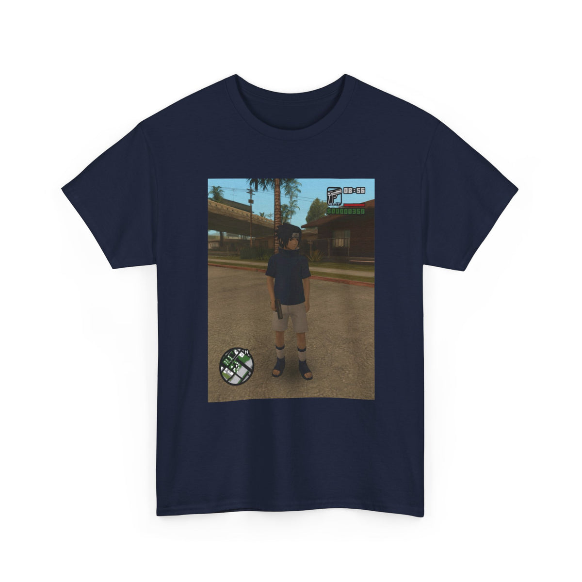 Sasuke Uchiha In San Andreas Street Tee