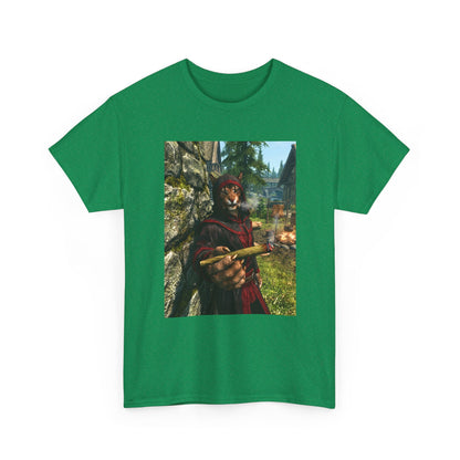 Khajiit Smoking Blunt In Skyrim Tee