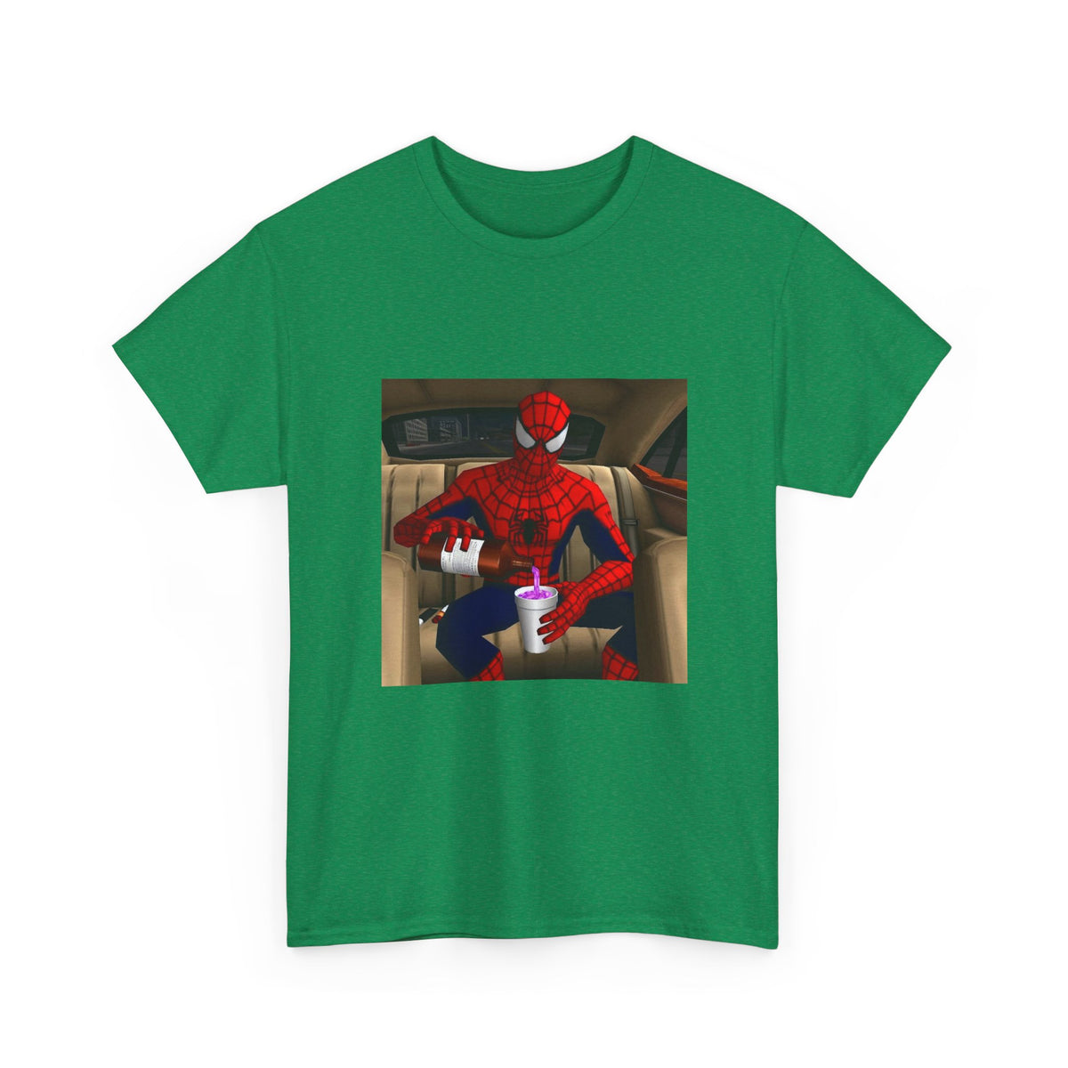Spider-Hero Sipping Purple Drank Tee