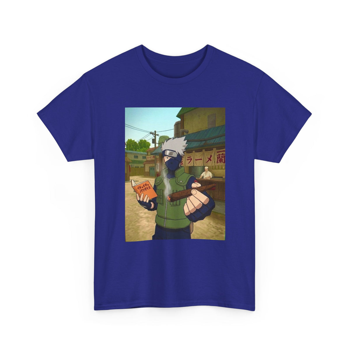 Kakashi Reading And Chilling Tee