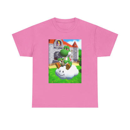 Yoshi Puffing On A Cloud Tee (Design 7)