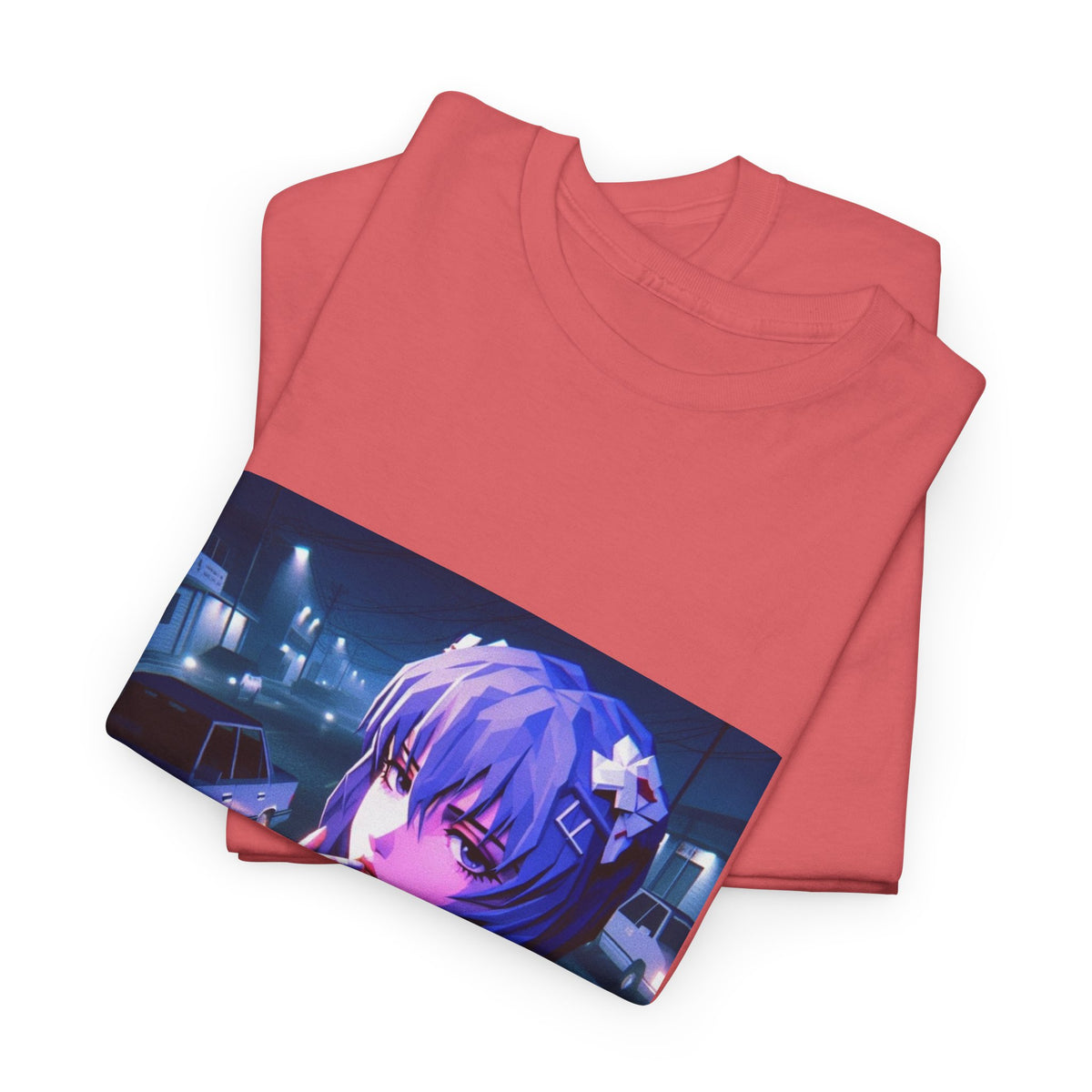 Rei Ayanami Riding GTA Streets Tee