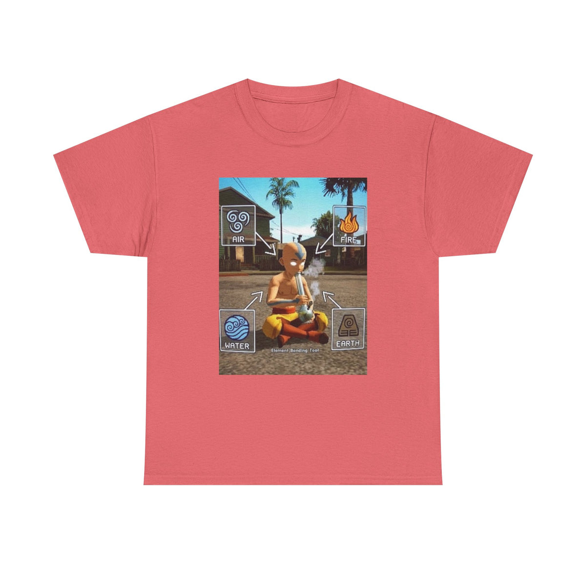 Aang Smoking On The Street Tee