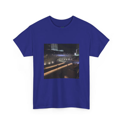 Space Station Floating Above Earth Tee