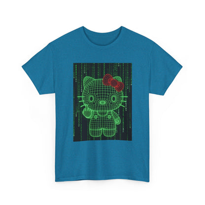 Cyber Hello Kitty Flips The Bird Tee