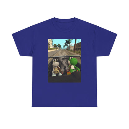 Yoshi And Dry Bones Cruising And Smoking (Design 5)