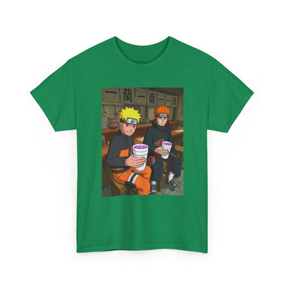 Naruto And Pain Sipping Lean Tee