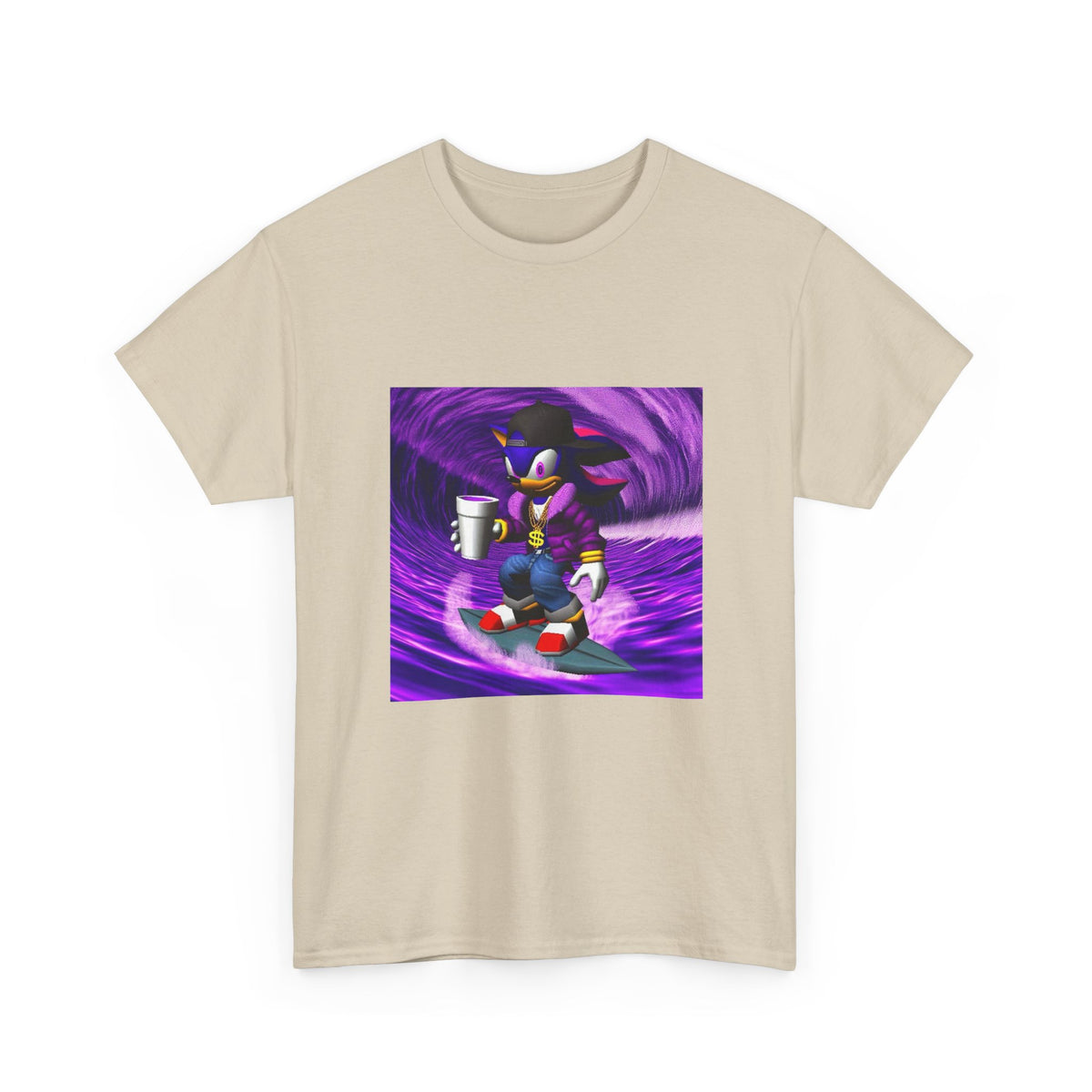 Shadow Surfing Purple Wave With Lean