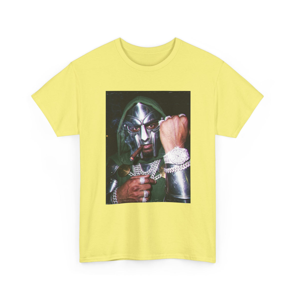Masked Rapper Smoking Cigar Tee