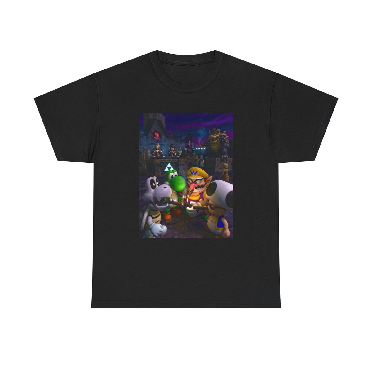 Wario, Yoshi, Toad, Dry Bones Lit Up Tee