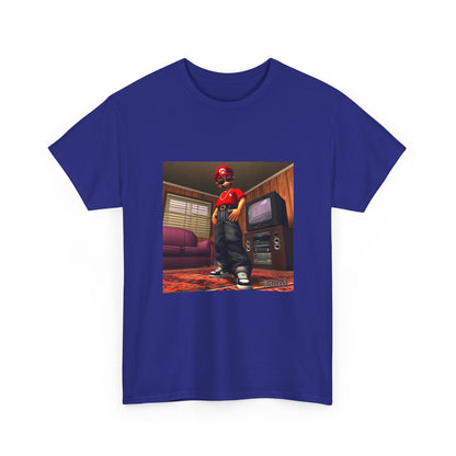 Gangster Mario Chillin' In The Crib Tee