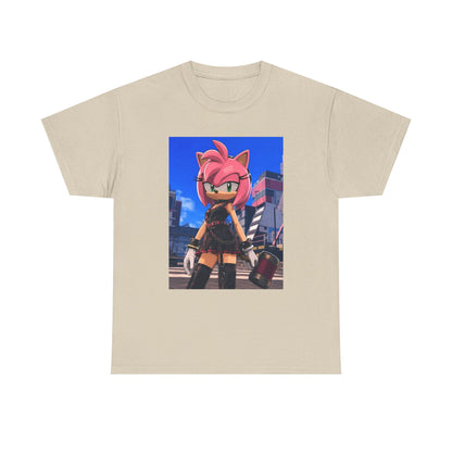 Gothic Amy Rose With Hammer Tee