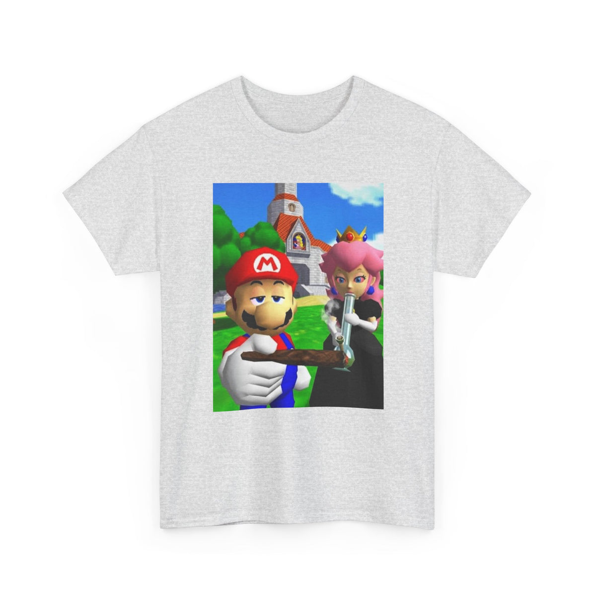 Mario & Peach Getting High At The Castle