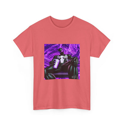 Symbiote Spider-Man Chilling with Lean Tee