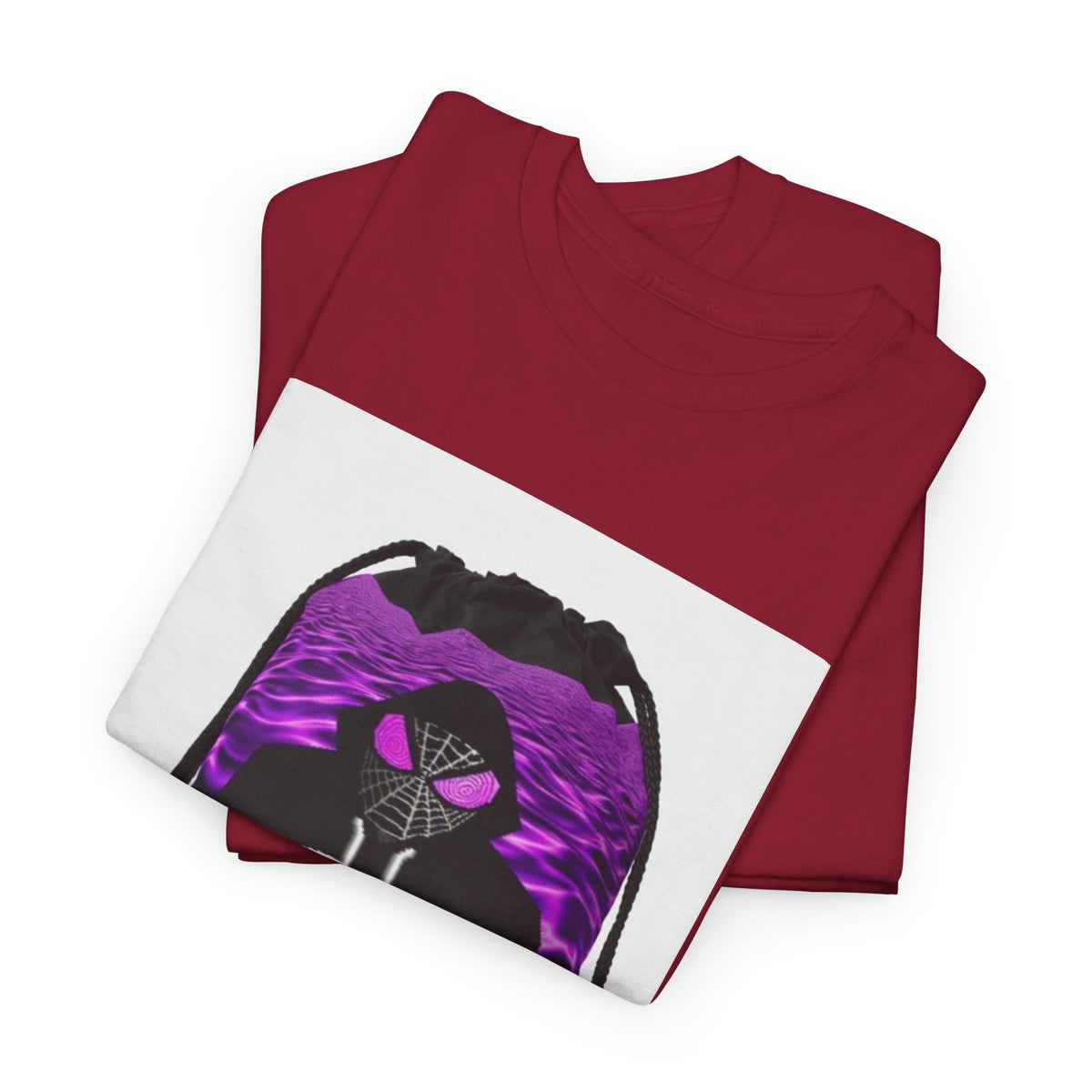 Spider-Hoodie Character Sipping Purple Drank Tee