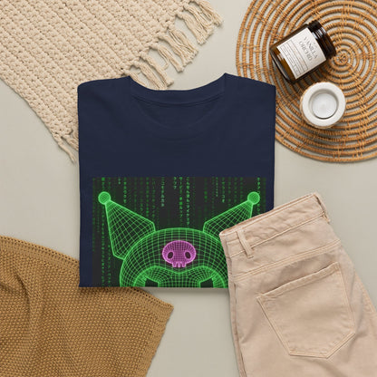 Kuromi In The Matrix Flipping The Bird Tee