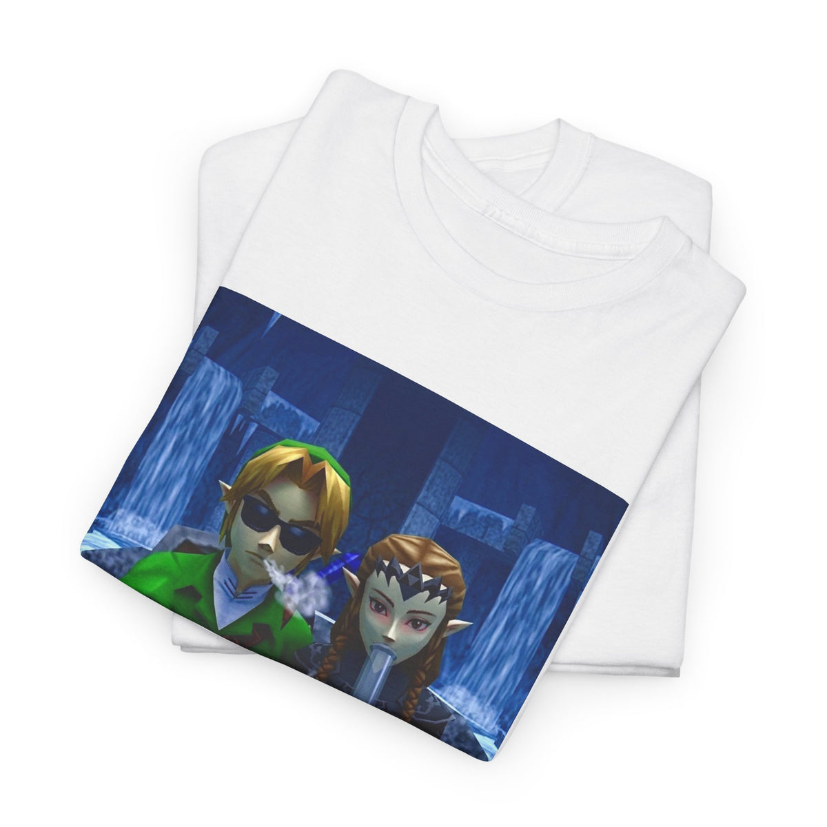 Hylian Heroes Chilling in the Ice Cavern