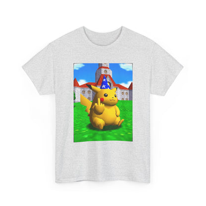 Salty Pikachu Giving The Middle Finger Tee