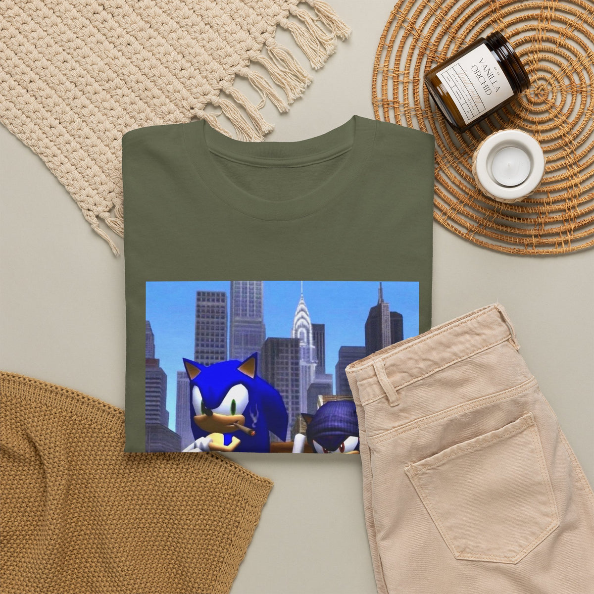 Sonic & Shadow City Smoke Session Tee