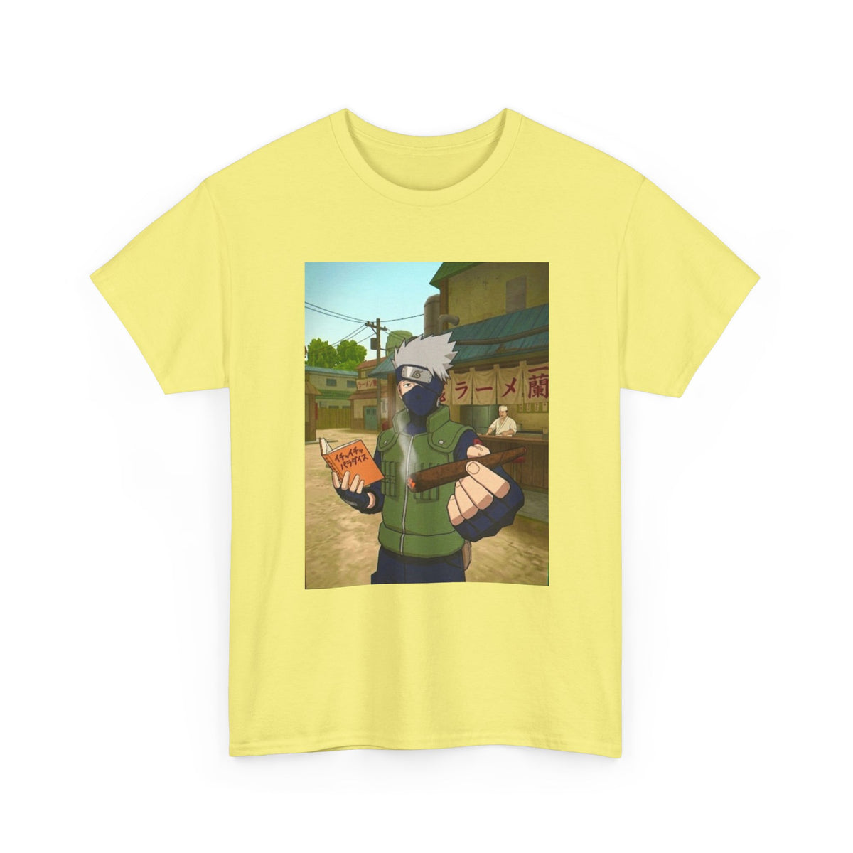 Kakashi Reading And Chilling Tee