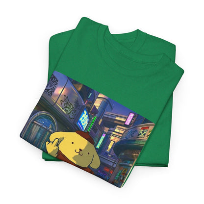 Pompompurin Flips Off The City