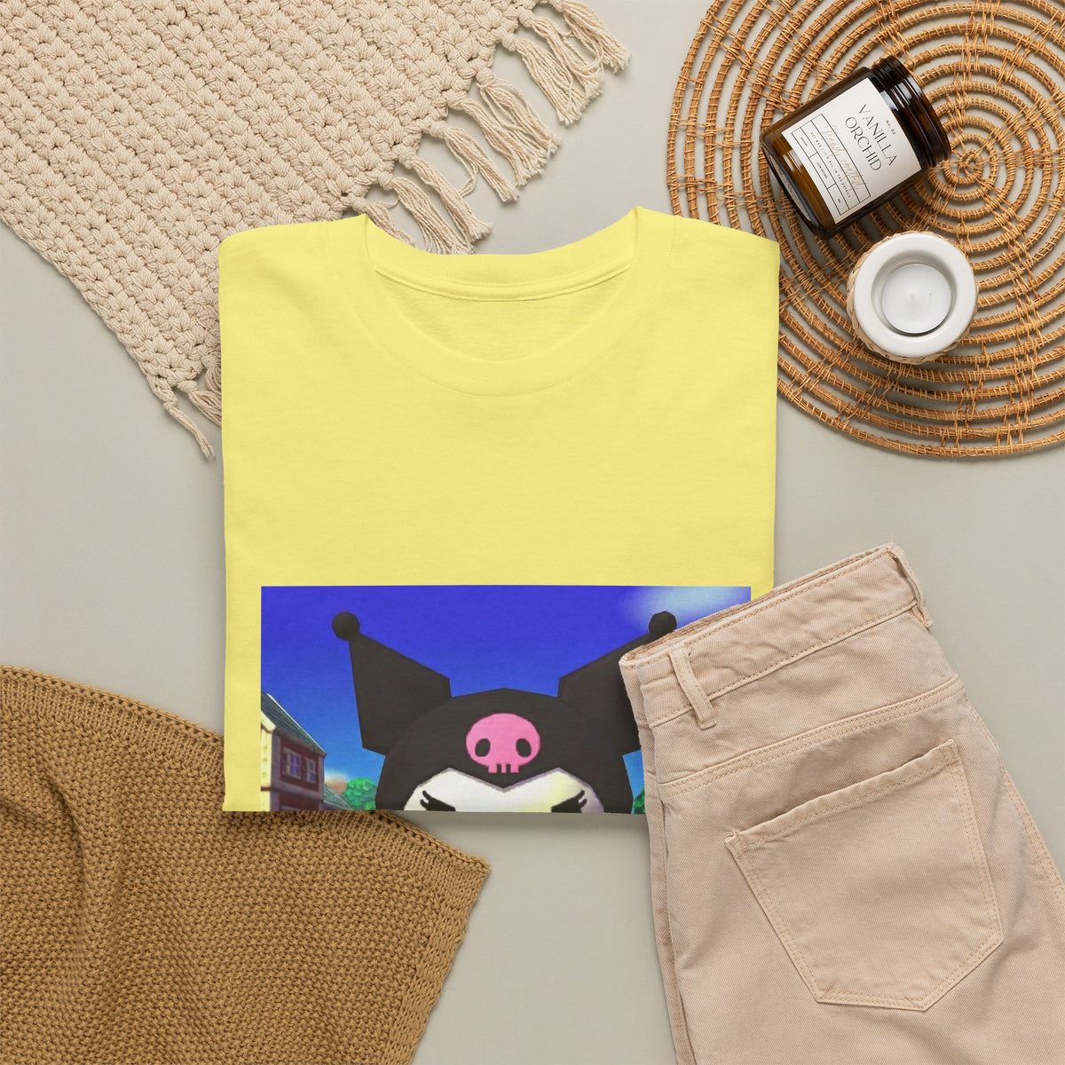 Kuromi Flipping The Bird Tee